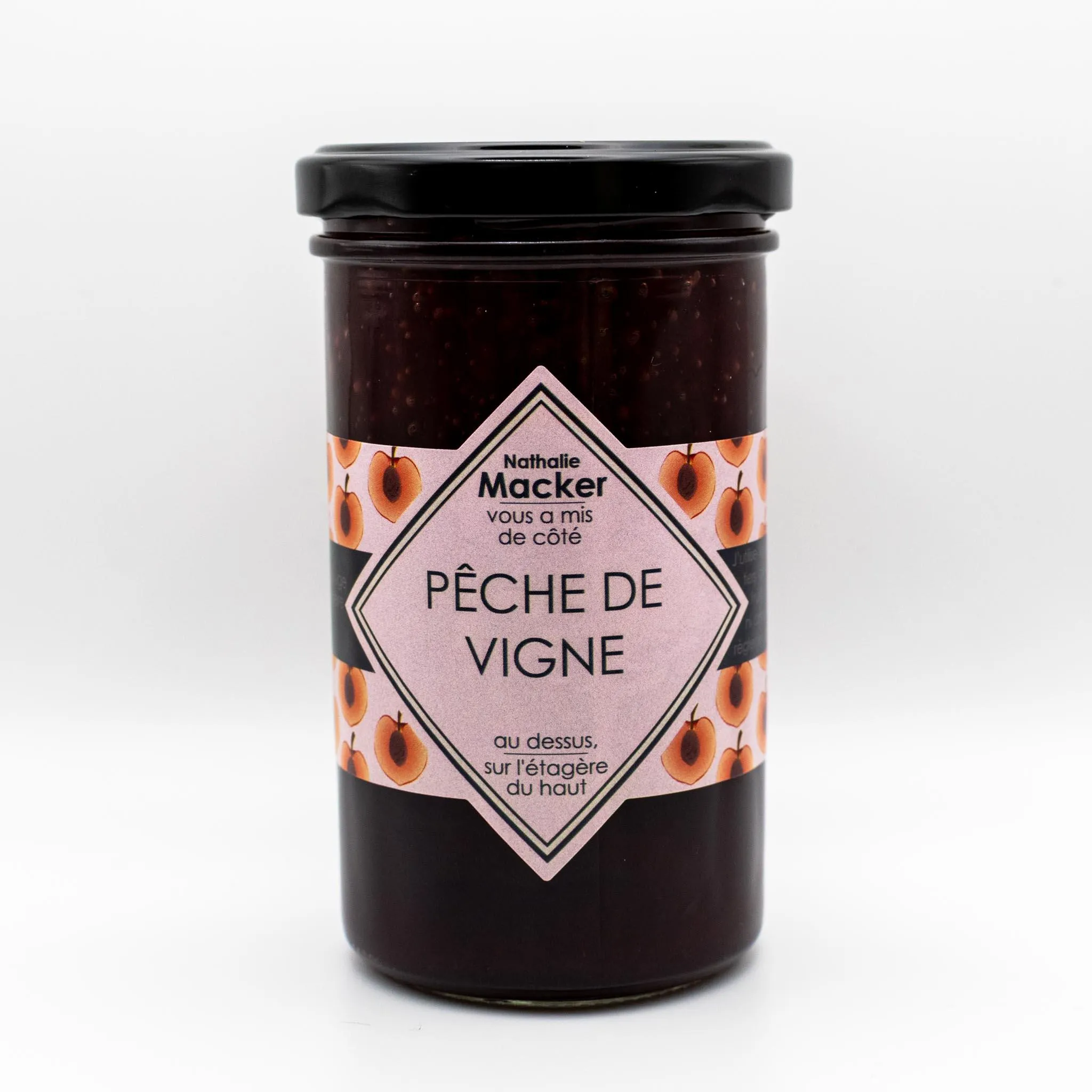 La confiture de pêche de vigne