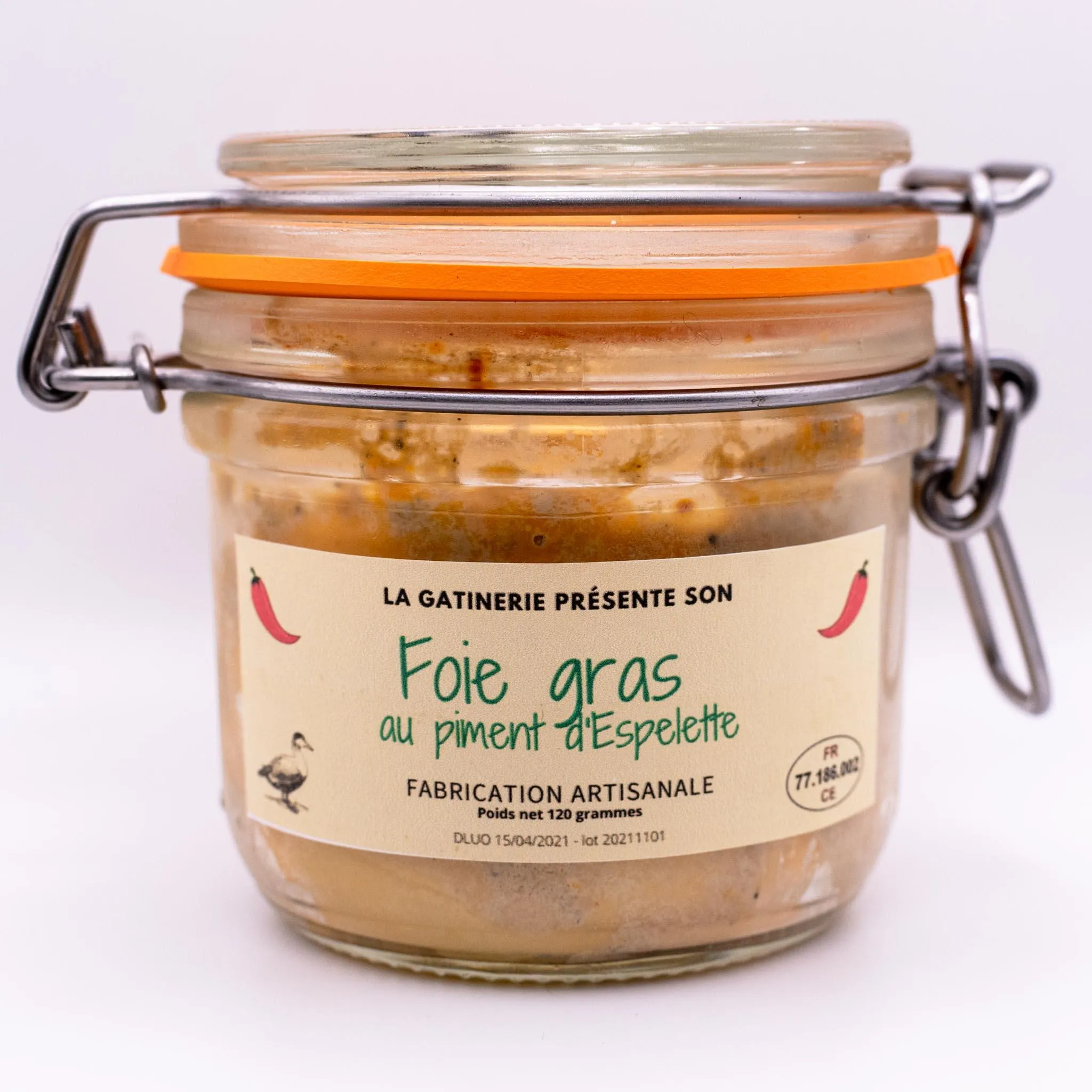 Le foie gras au piment d'Espelette