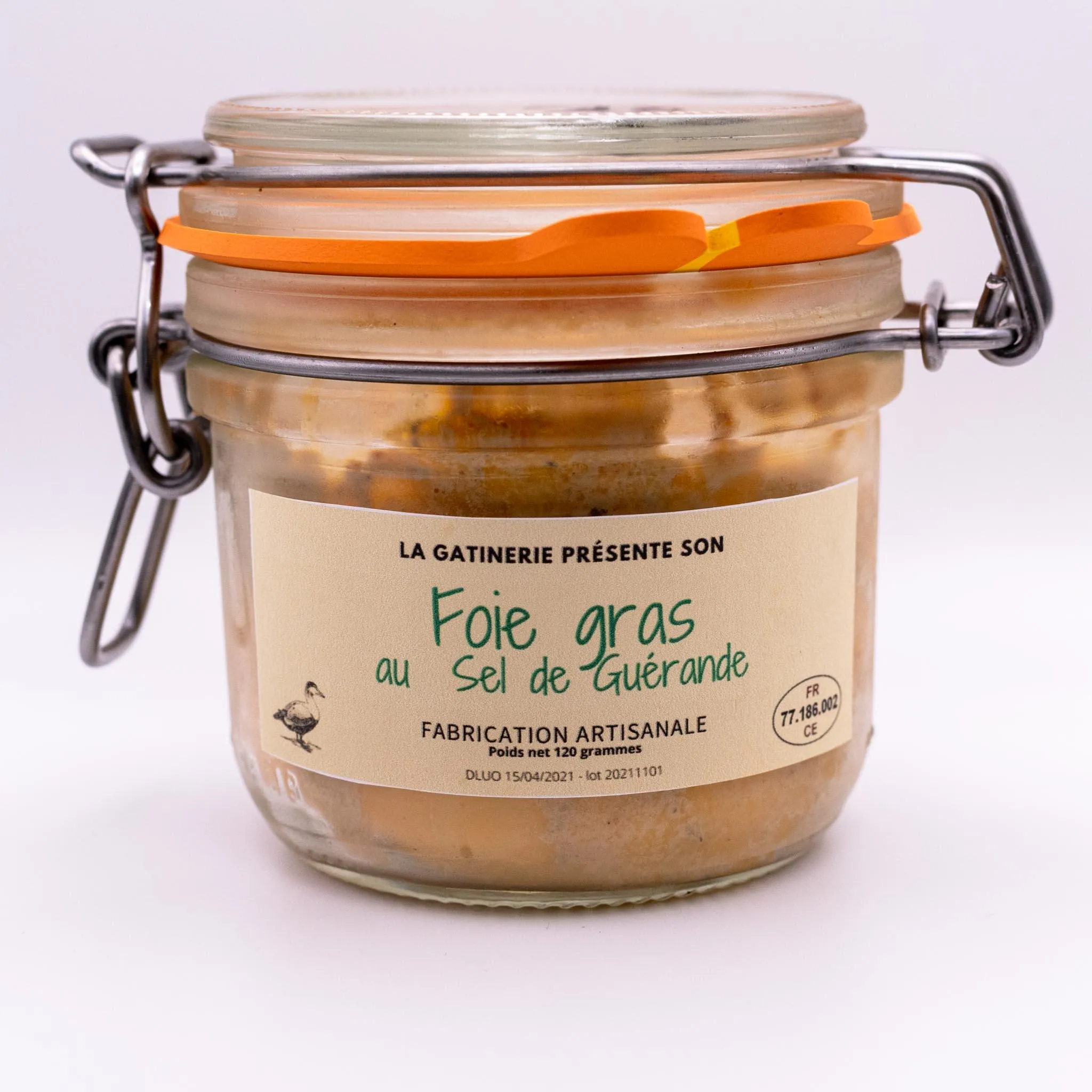 Le foie gras au sel de Guérande