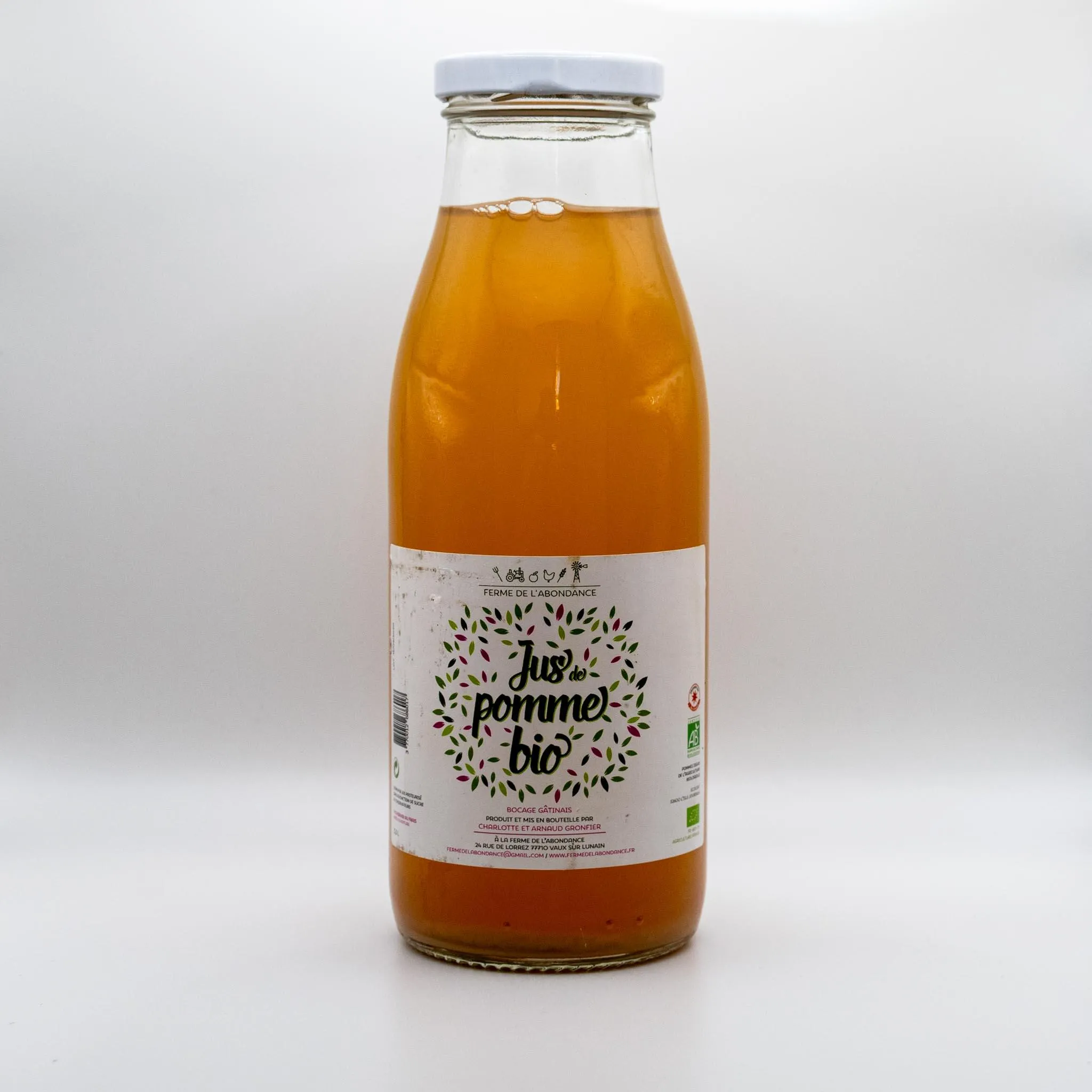 Le jus de pomme