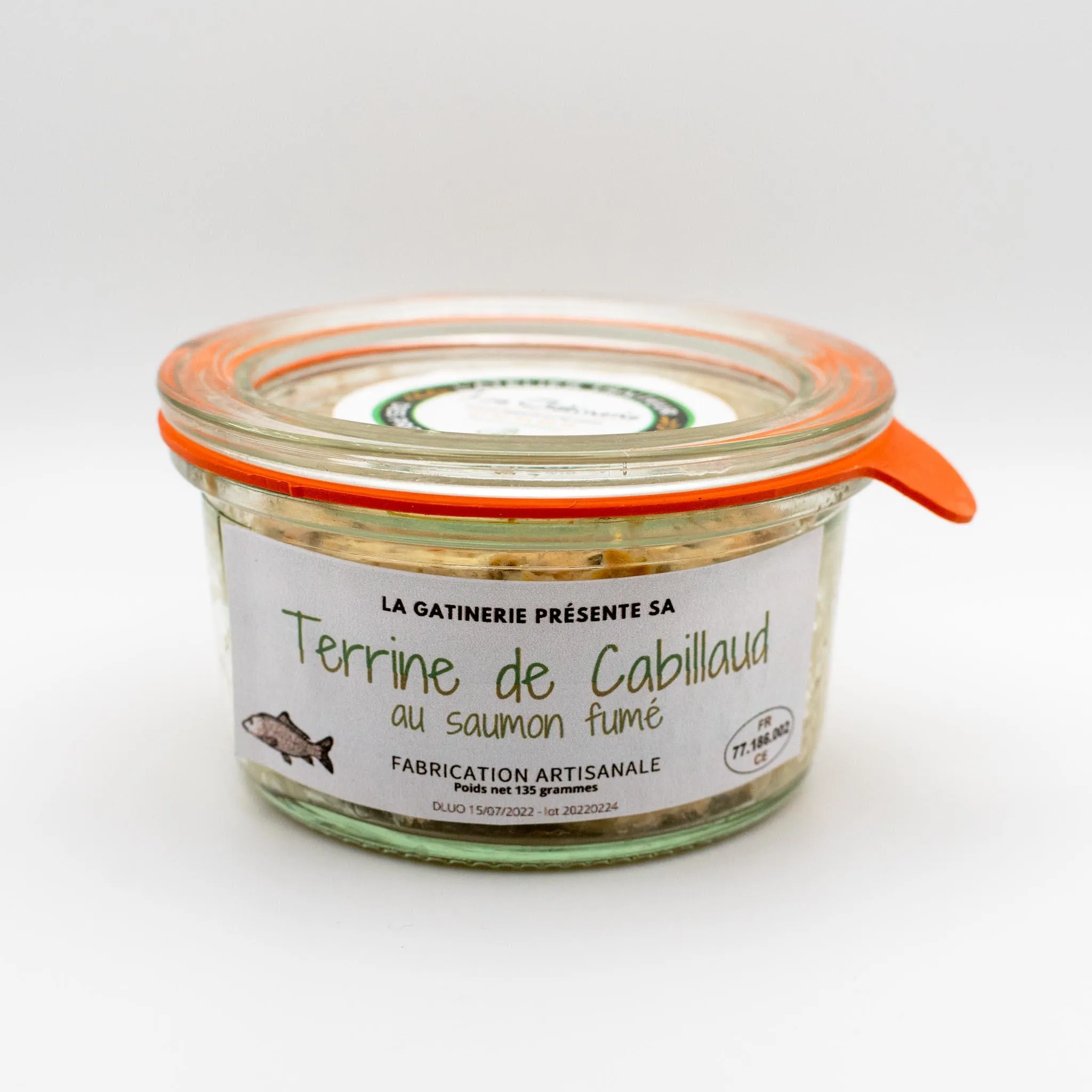 La terrine de cabillaud